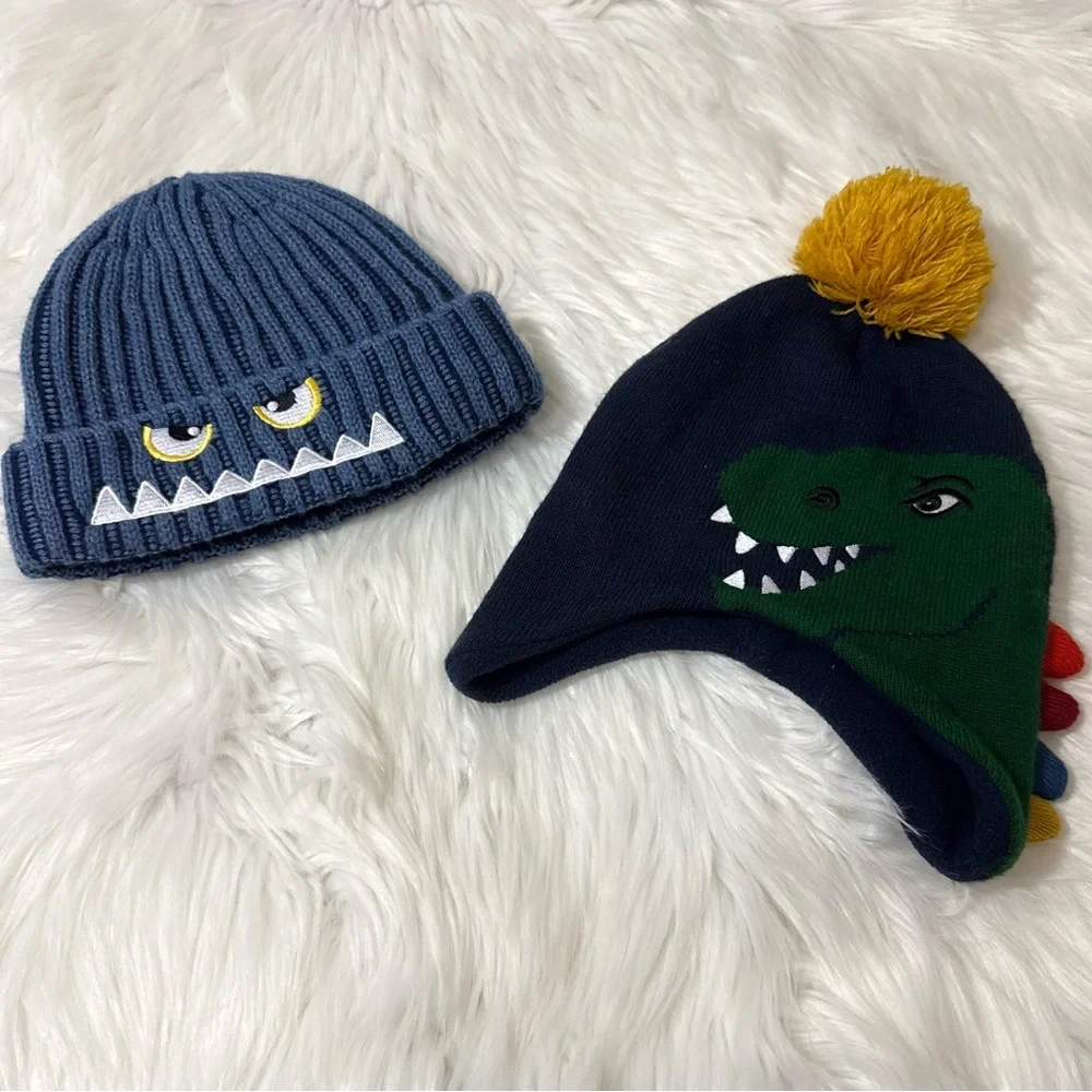 Primark Youth Boy Winter Hat Duo